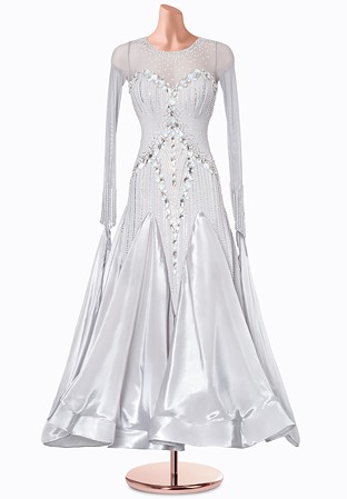 Frosted Grace Ballroom Gown MF-B0443