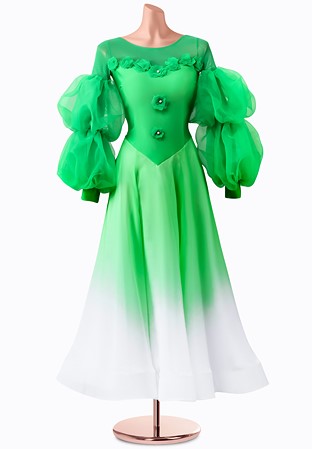 Emerald Mist Ballroom Gown MQ-B316