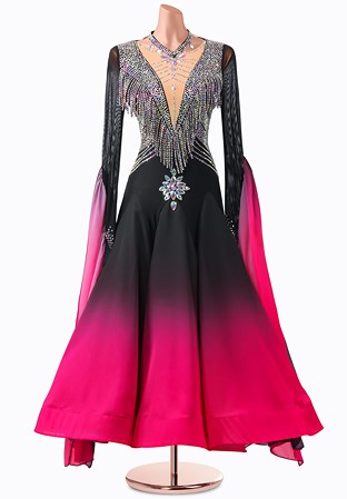 Rosy Twilight Ballroom Gown MQ-B322
