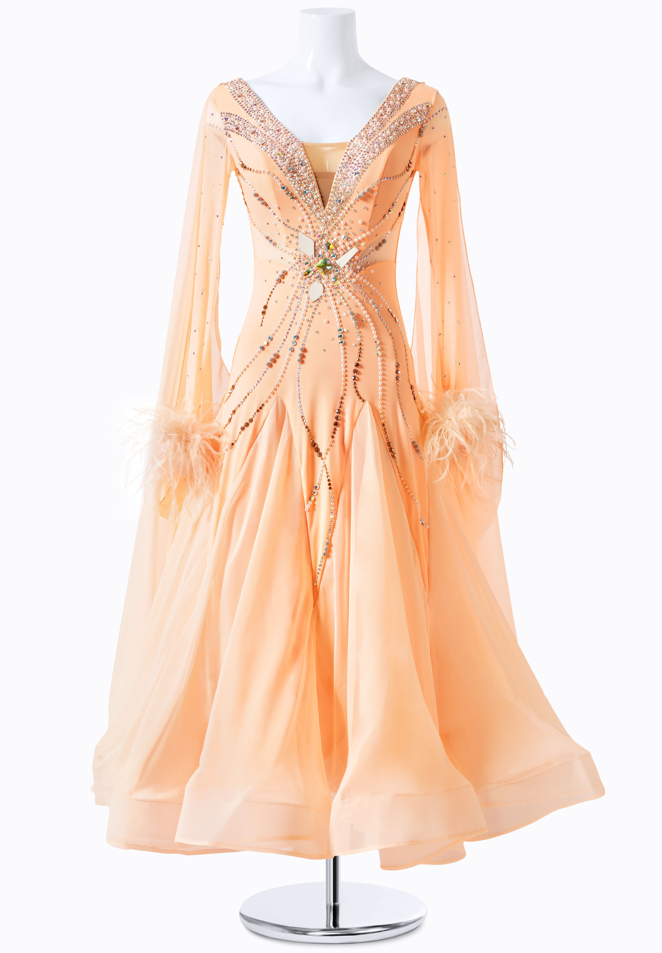 Mermaid Tears Ballroom Costume MF-B0152