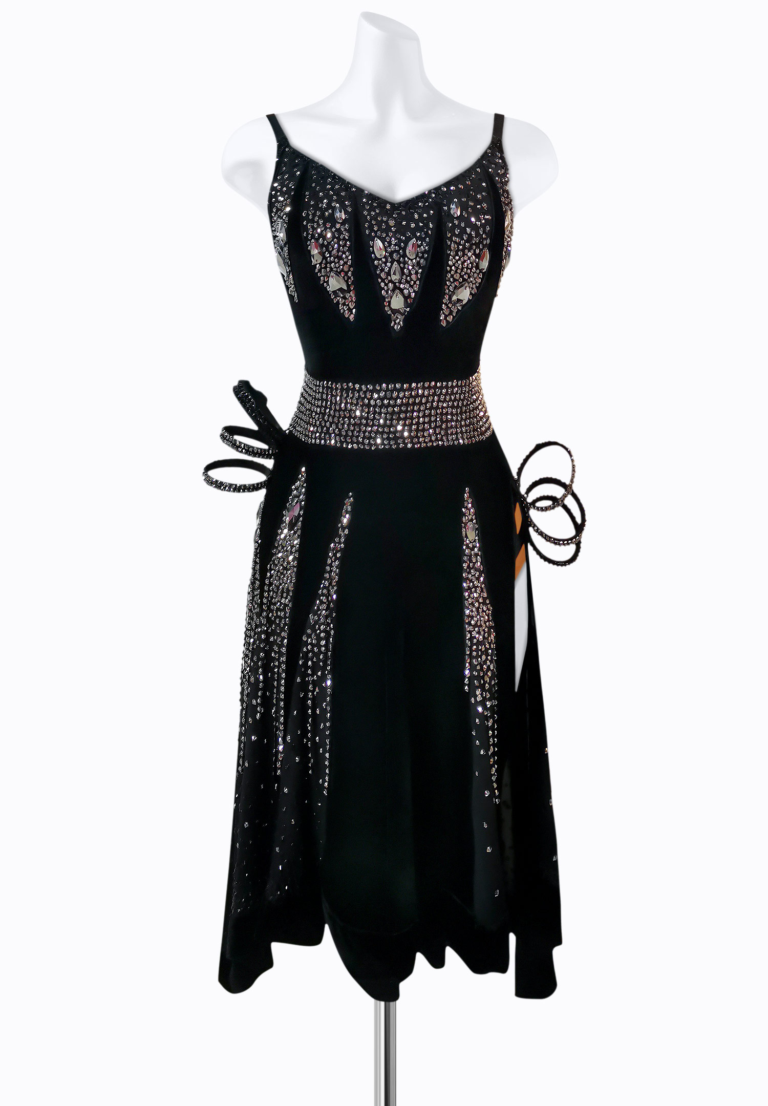 Mystery Crystal Latin Dress AM-L3502