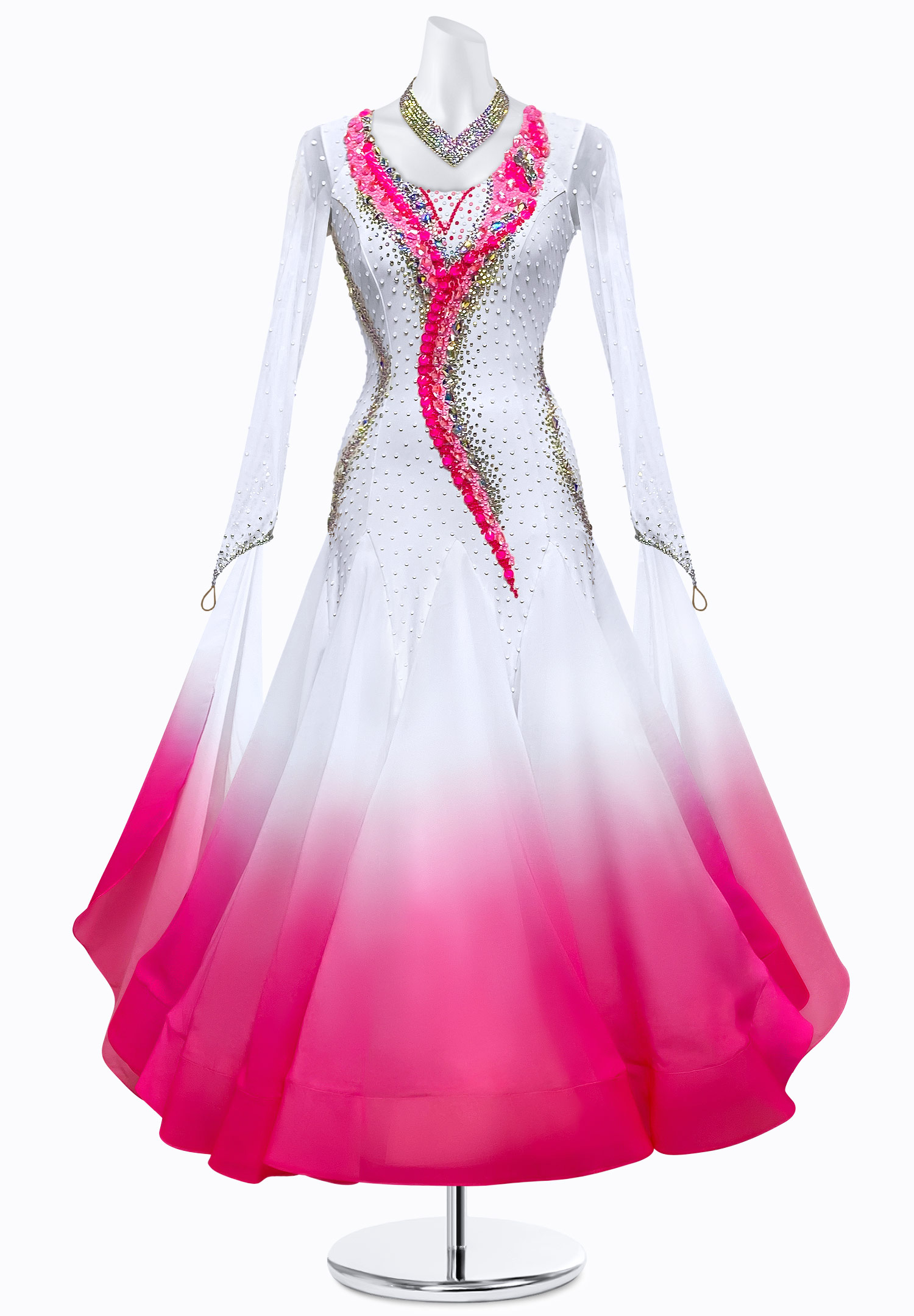 Blushing Ombre Ballroom Gown PR-B250048