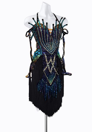 Dark Galaxy Latin Dress PR-L250031