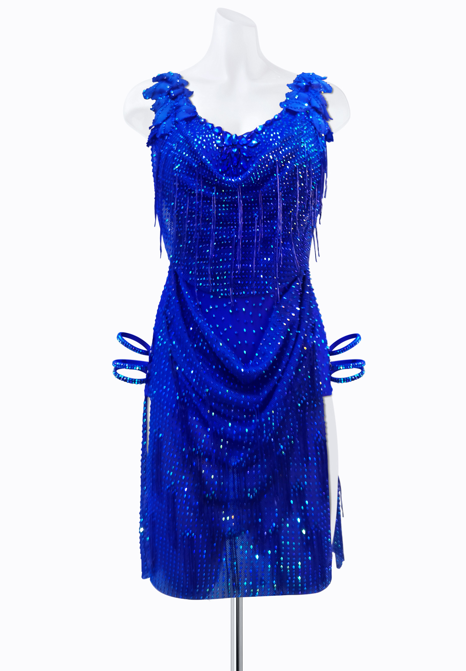 Pacific Applique Latin Dress AM-L3664