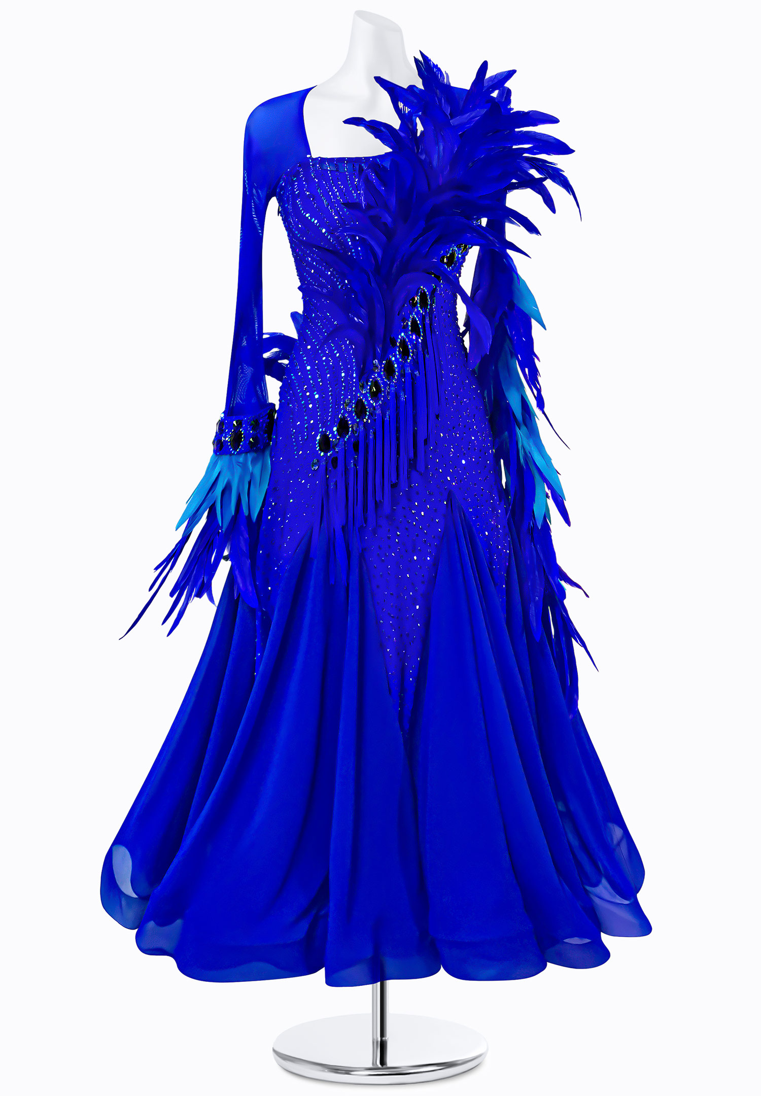 Paradise Bird Ballroom Dress AM-B3037