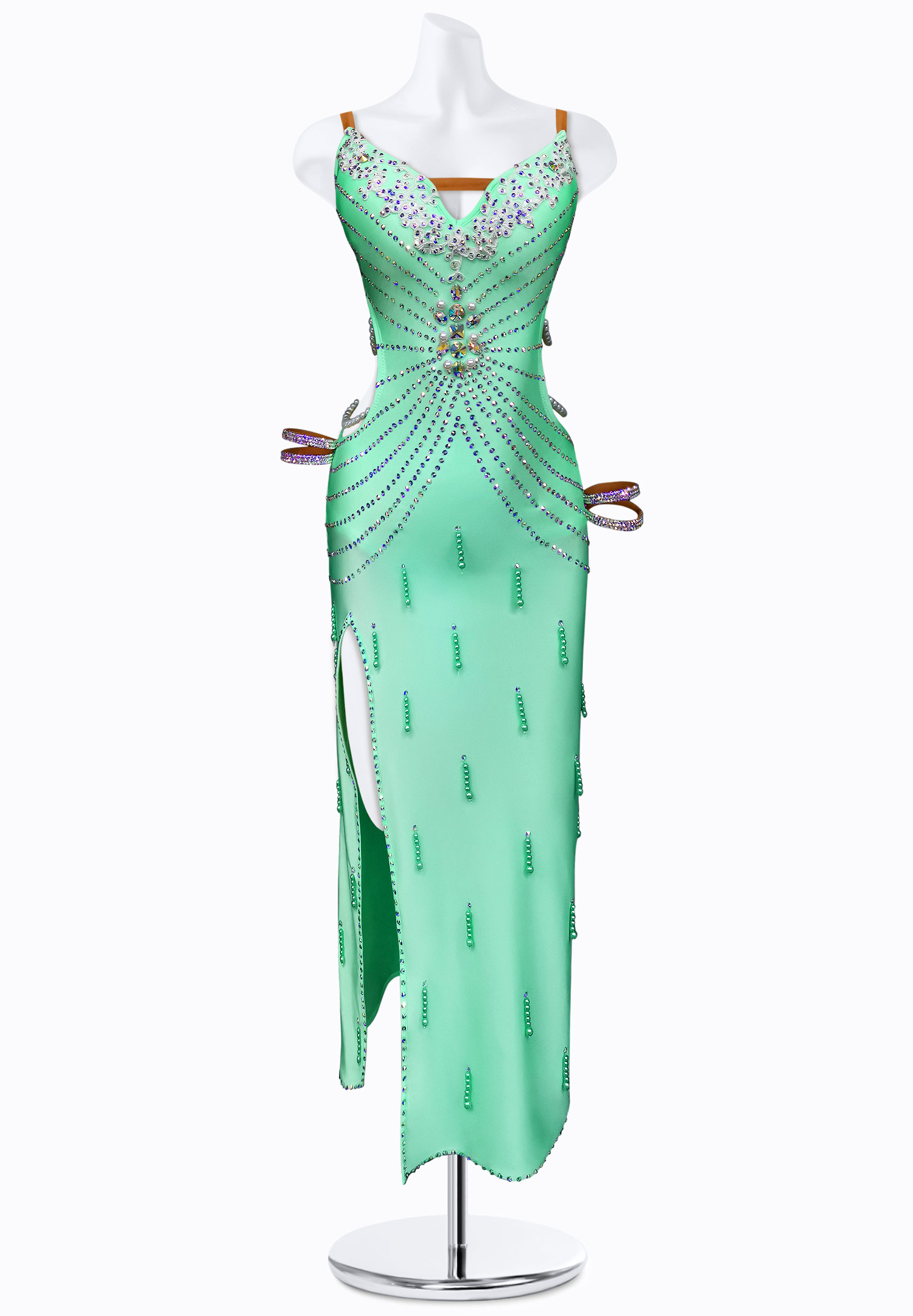 Pearl Lagoon Latin Dress AM-L3516