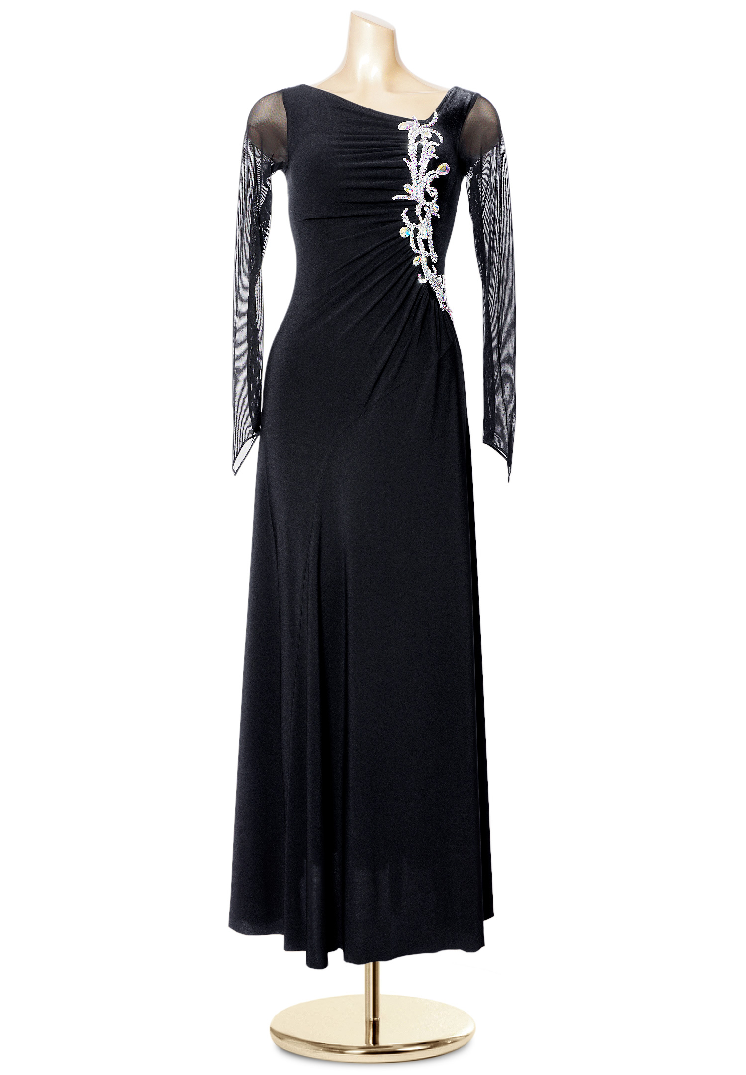 Ruched Teardrop Social Dress PC-ED19059