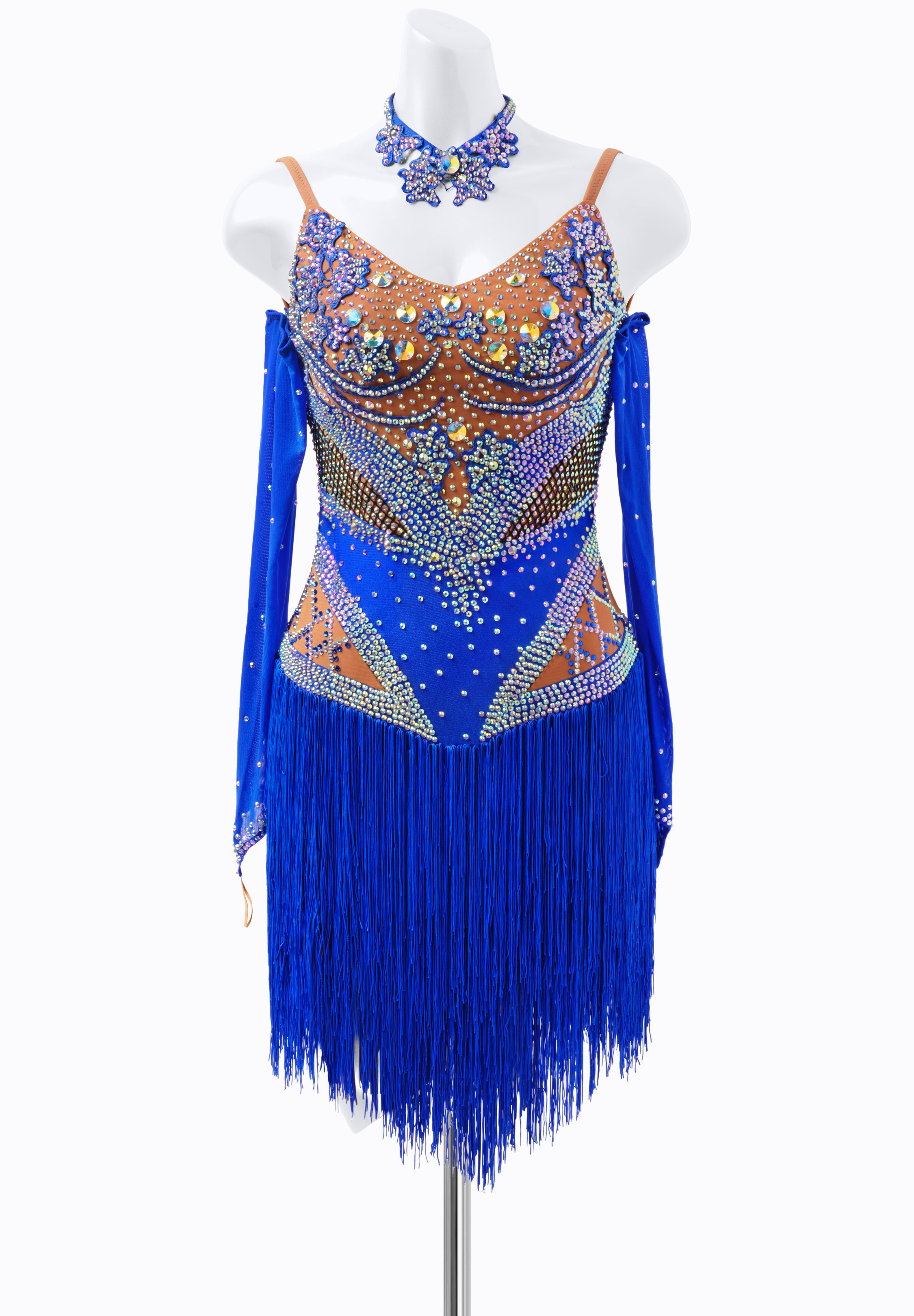 Shimmering Exotic Latin Dress BA-VSL037