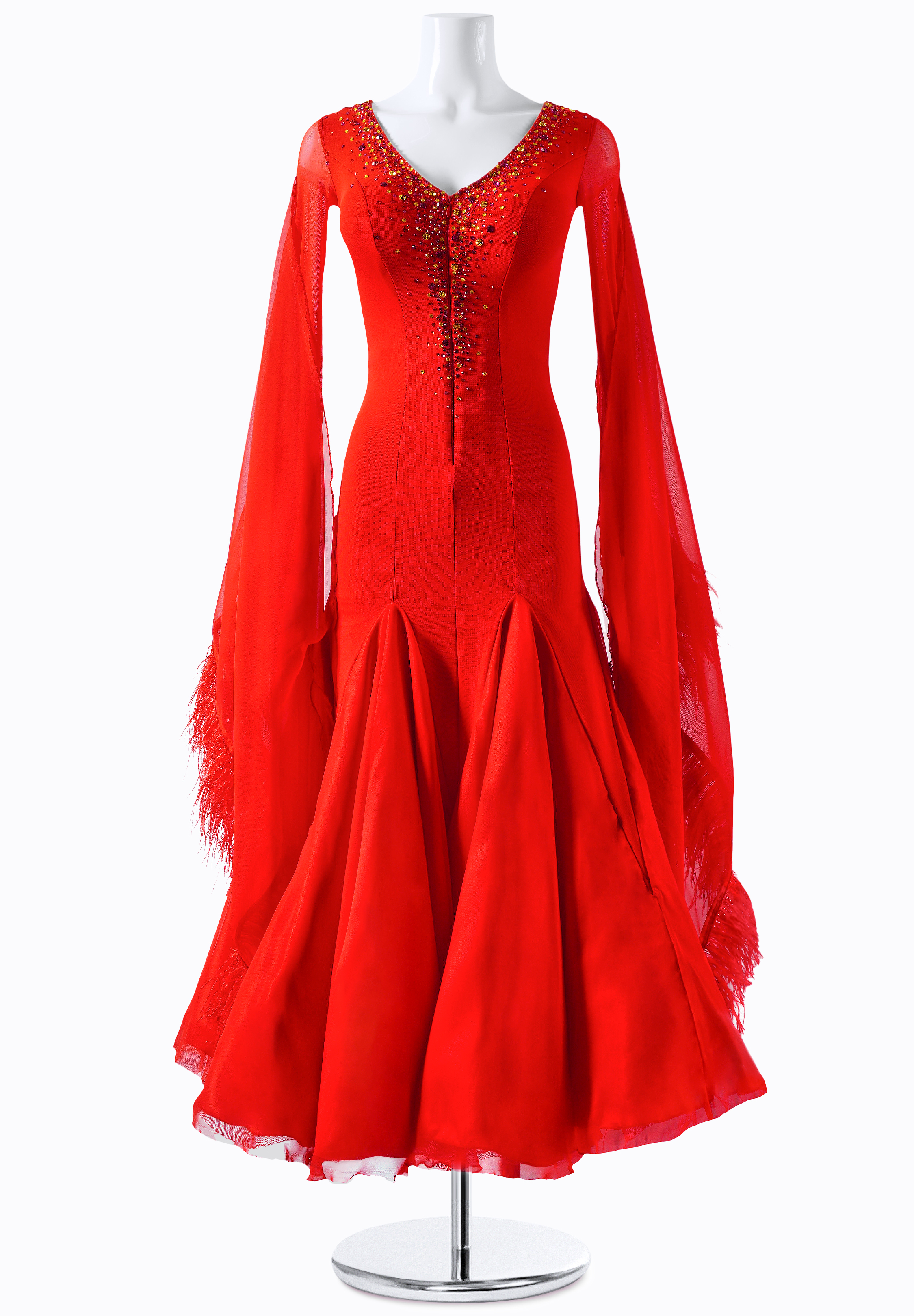 Sparkler Delight Front Zip Smooth Dress MF-B0021