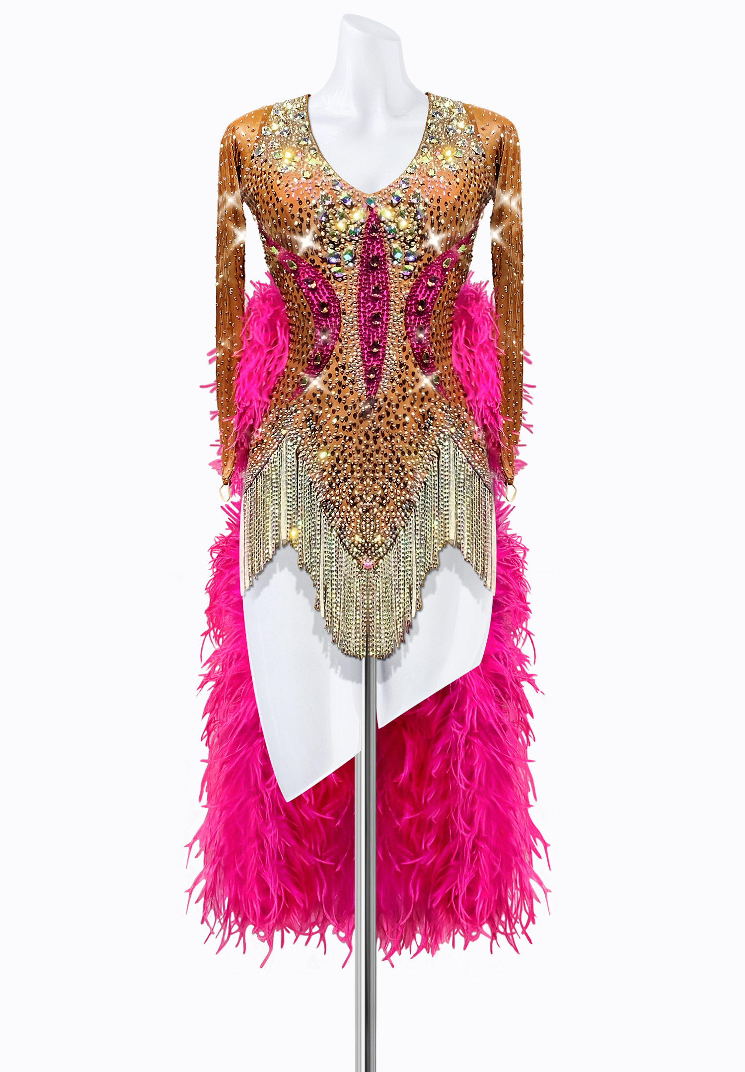 Stellar Crystal Latin Dress PR-L215013