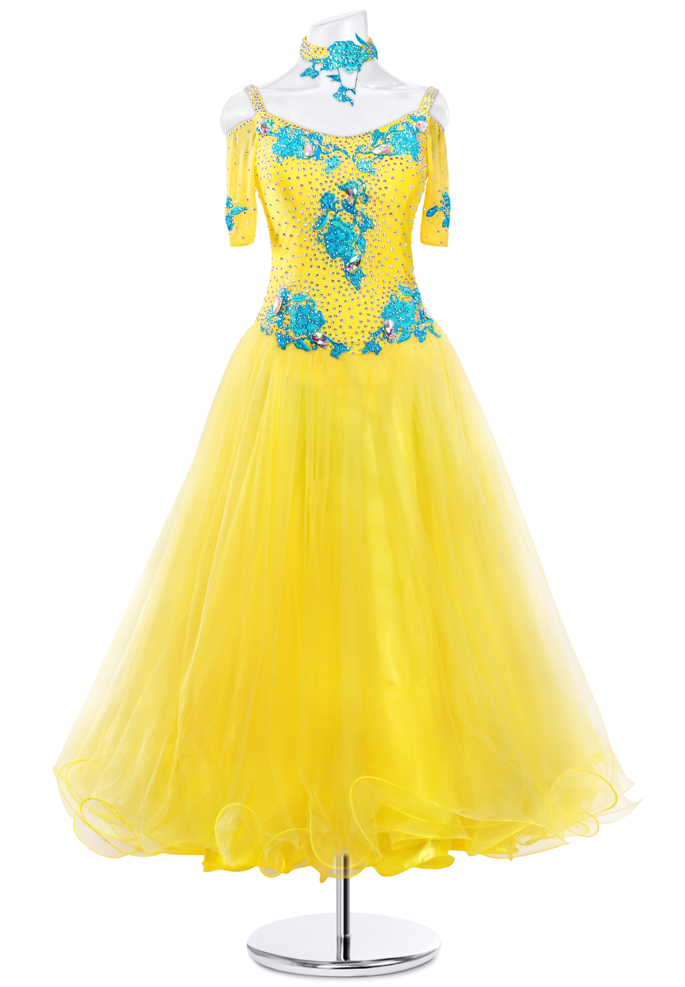 Sunny Bay Crystal Bodice Dance Gown MQ-B137