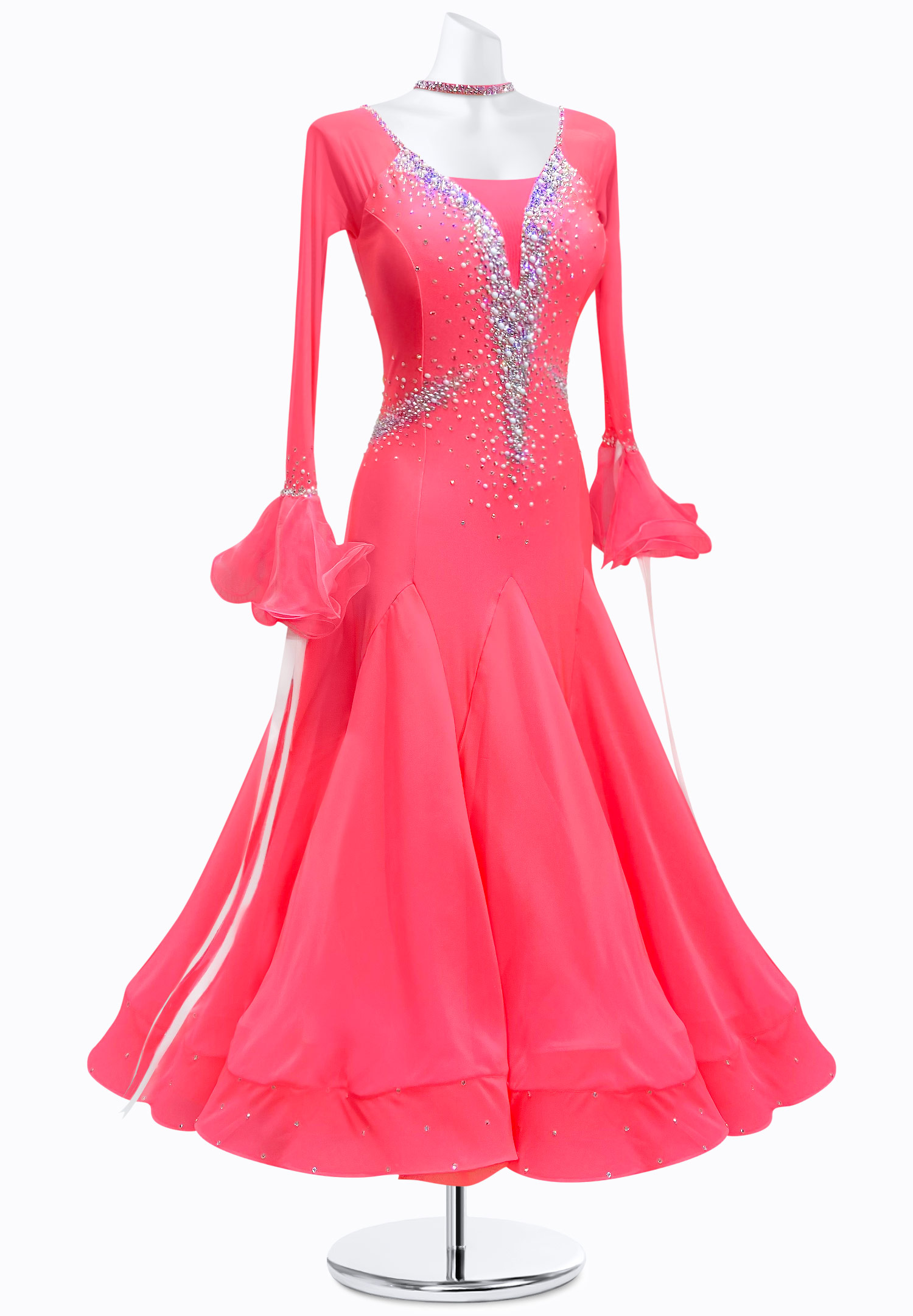 Supreme Ribbon Ballroom Gown JT-B4662