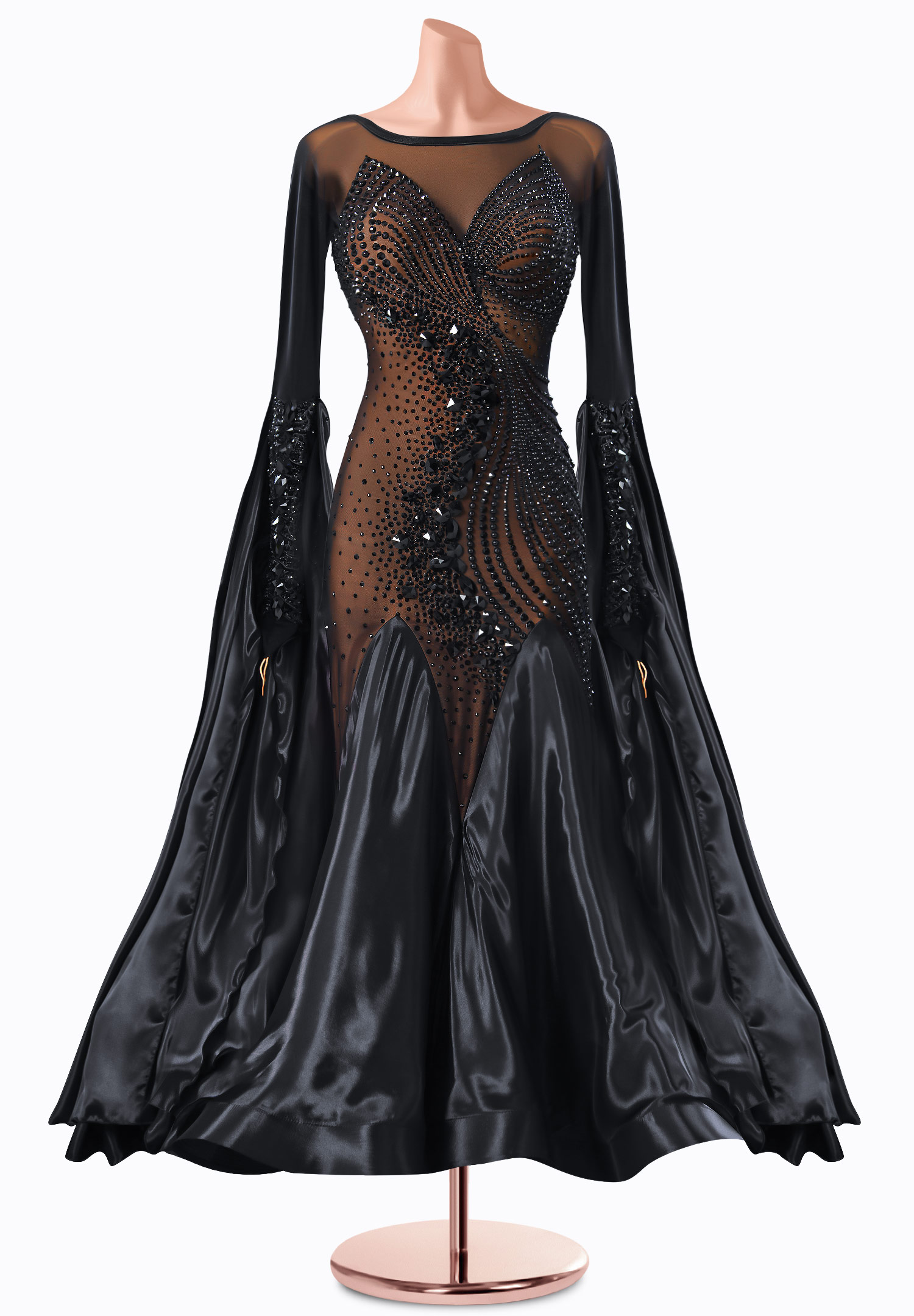 Starlit Swirl Ballroom Gown TID-BM1190