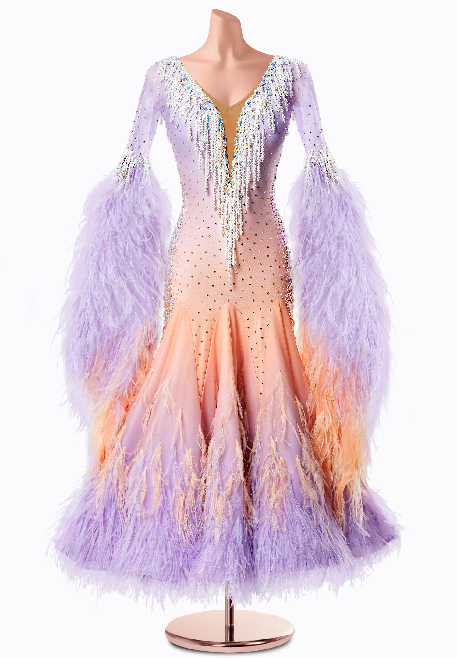 Lilac Whisper Ballroom Gown TID-BM1315