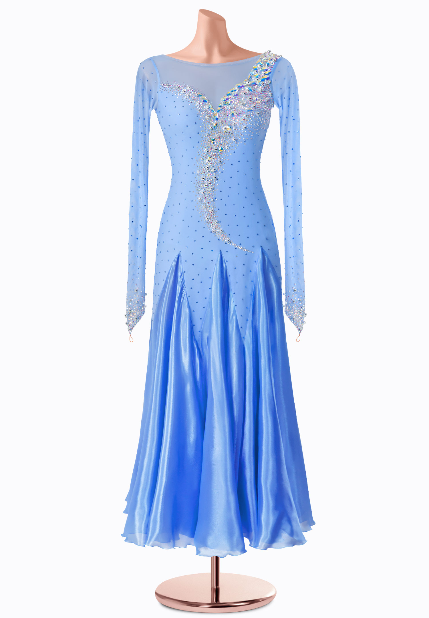 Ice Passion Ballroom Gown TID-SM1312