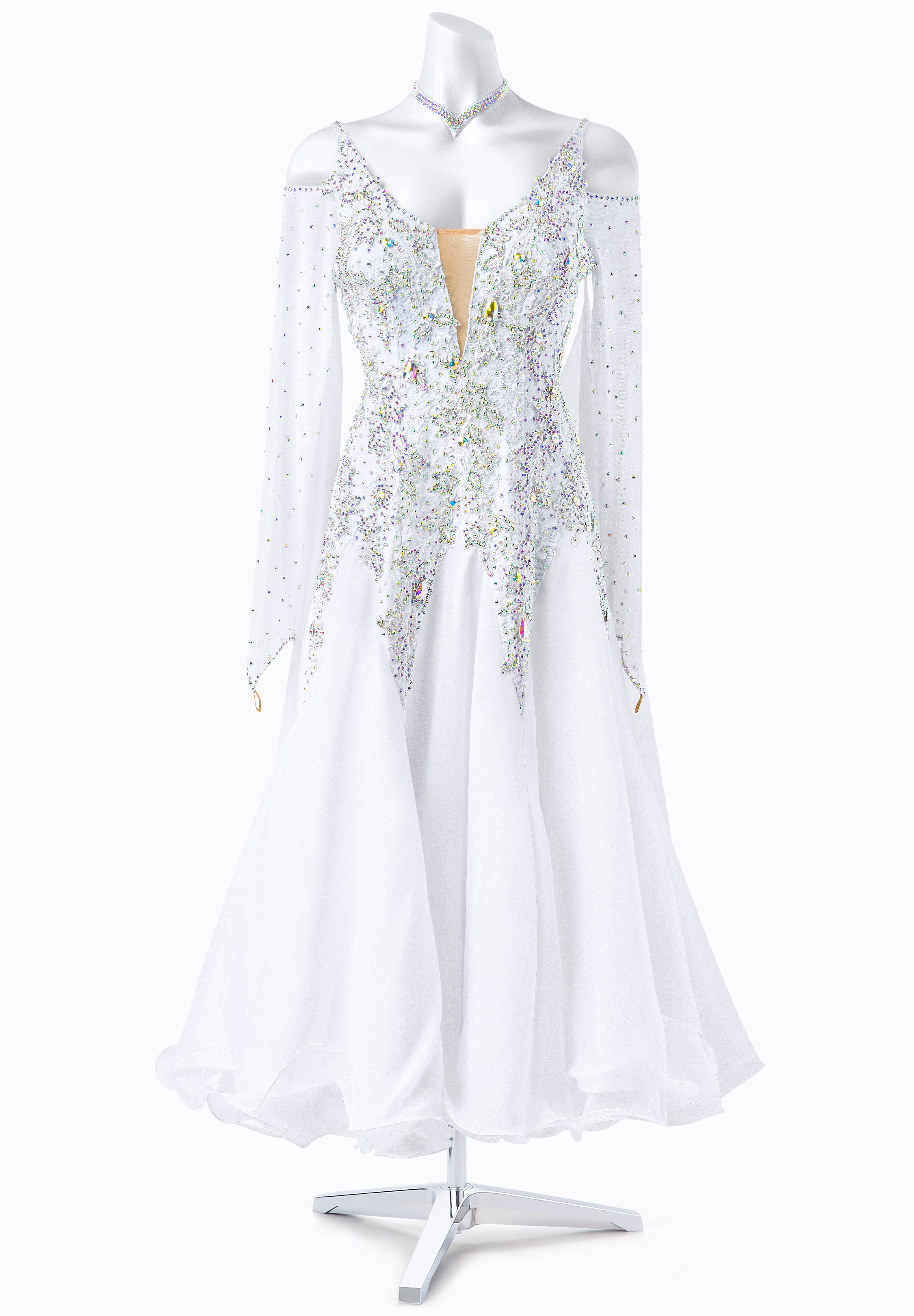 Twilight Crystal Smooth Gown BA-VSS001