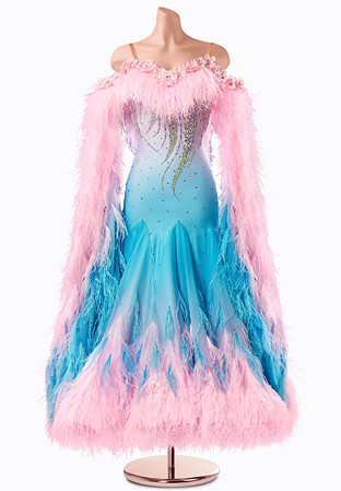 Twilight Petal Ballroom Gown TID-BM1278