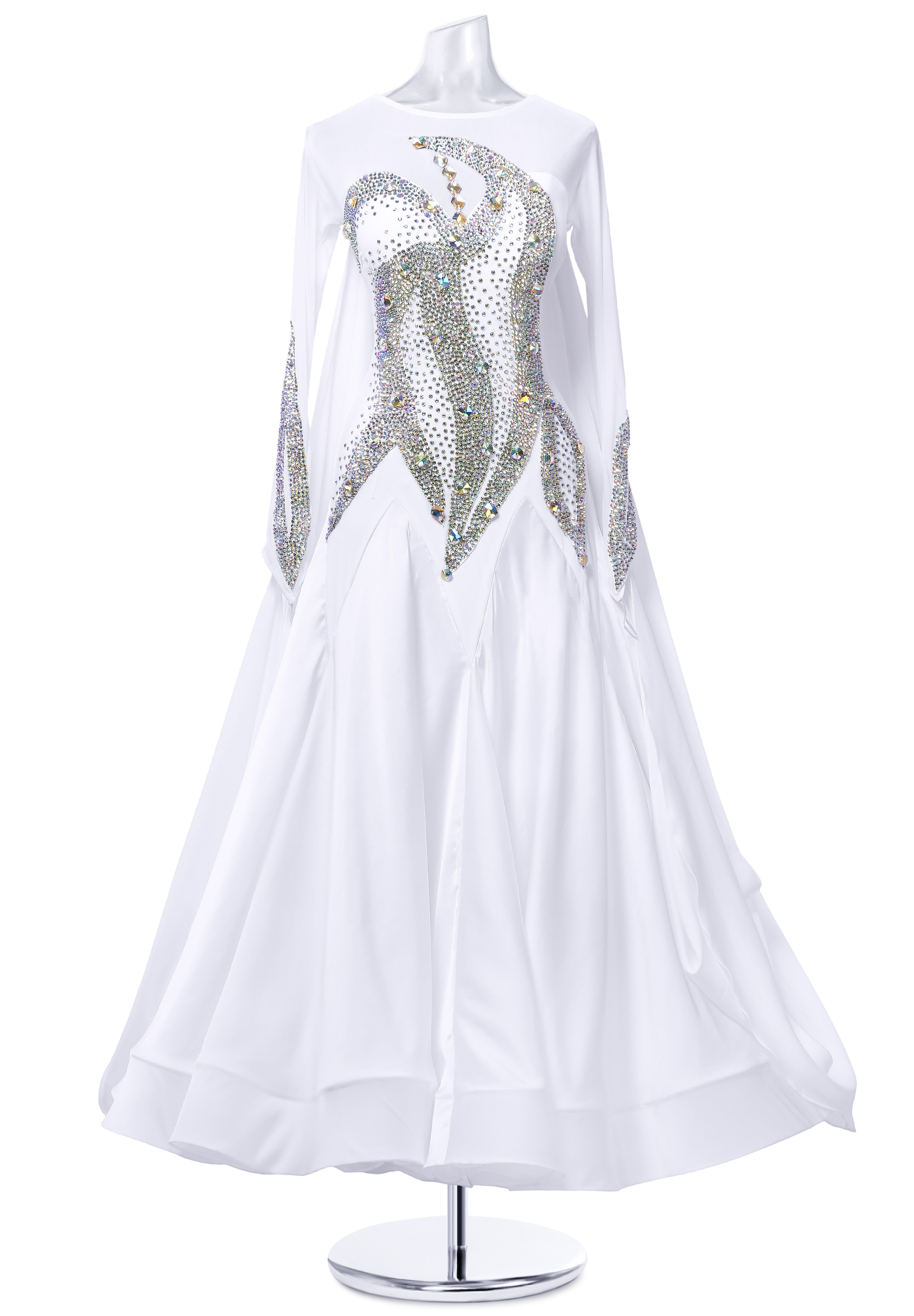 Virgin Snow Ballroom Smooth Dress MQ-B261