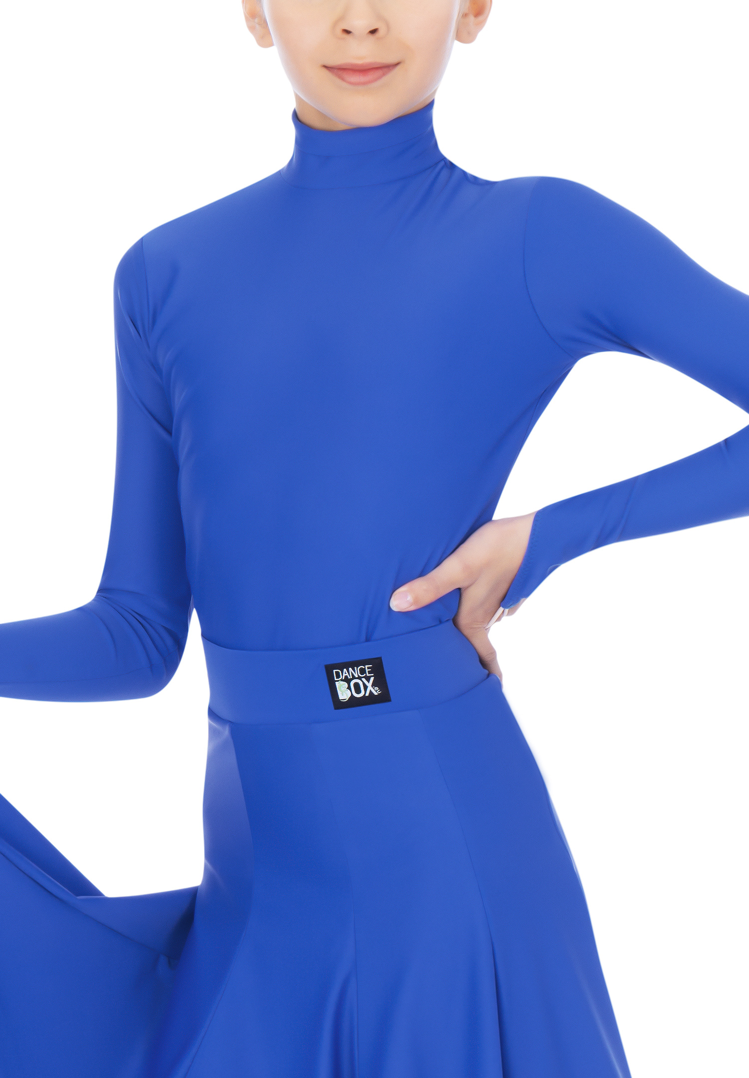Dance Box Juvenile Selena Dance Body G20120003-01 Cobalt