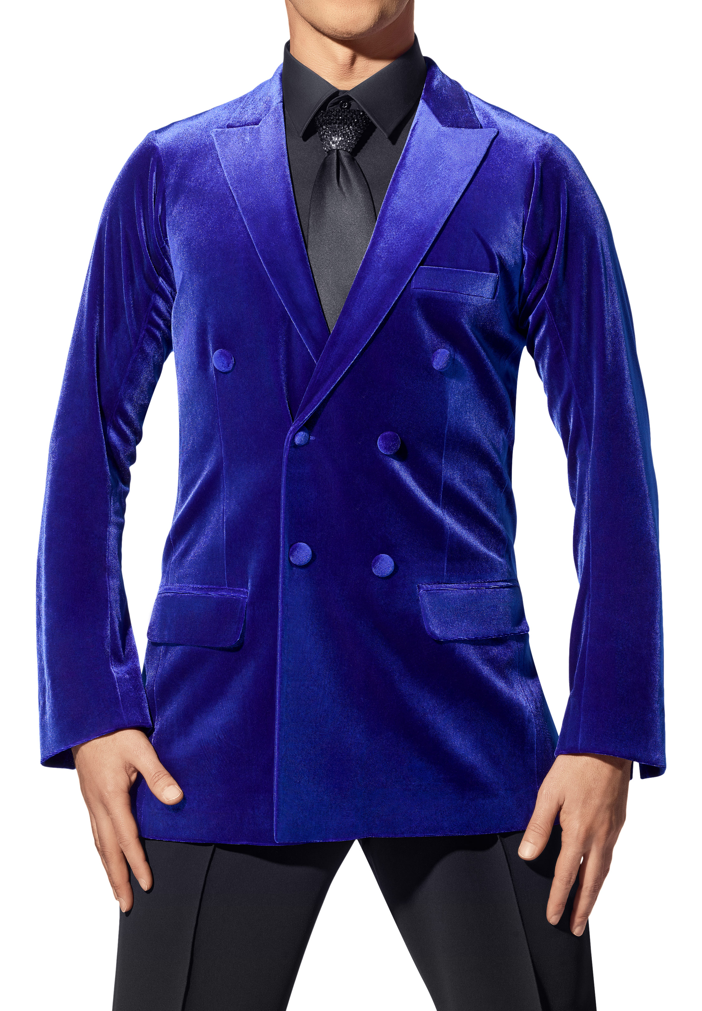 Asimu Pacific American Smooth Jacket ASM-606-Cobalt Velvet 31