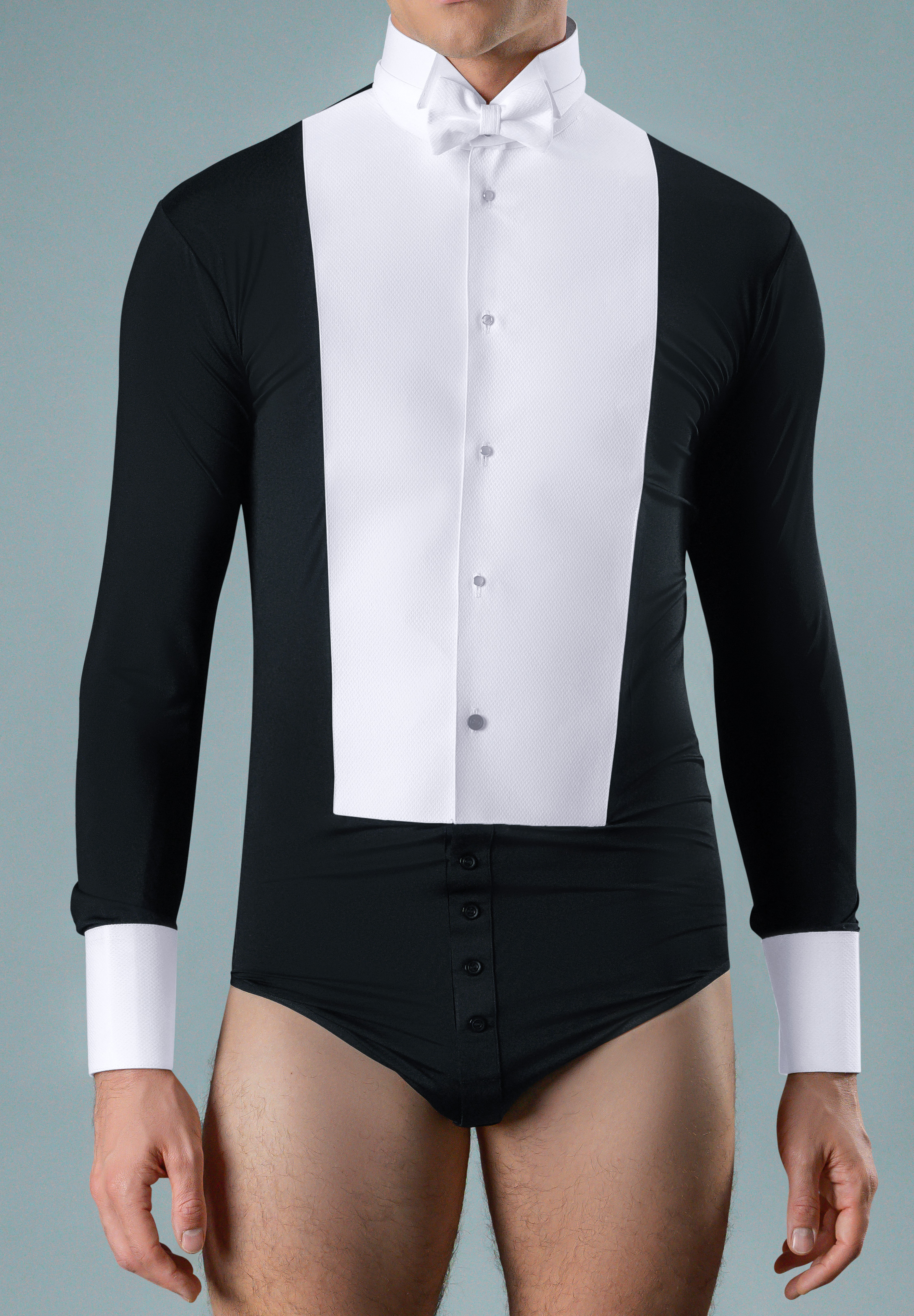 Chrisanne Clover Mens Competition Shirt-Black