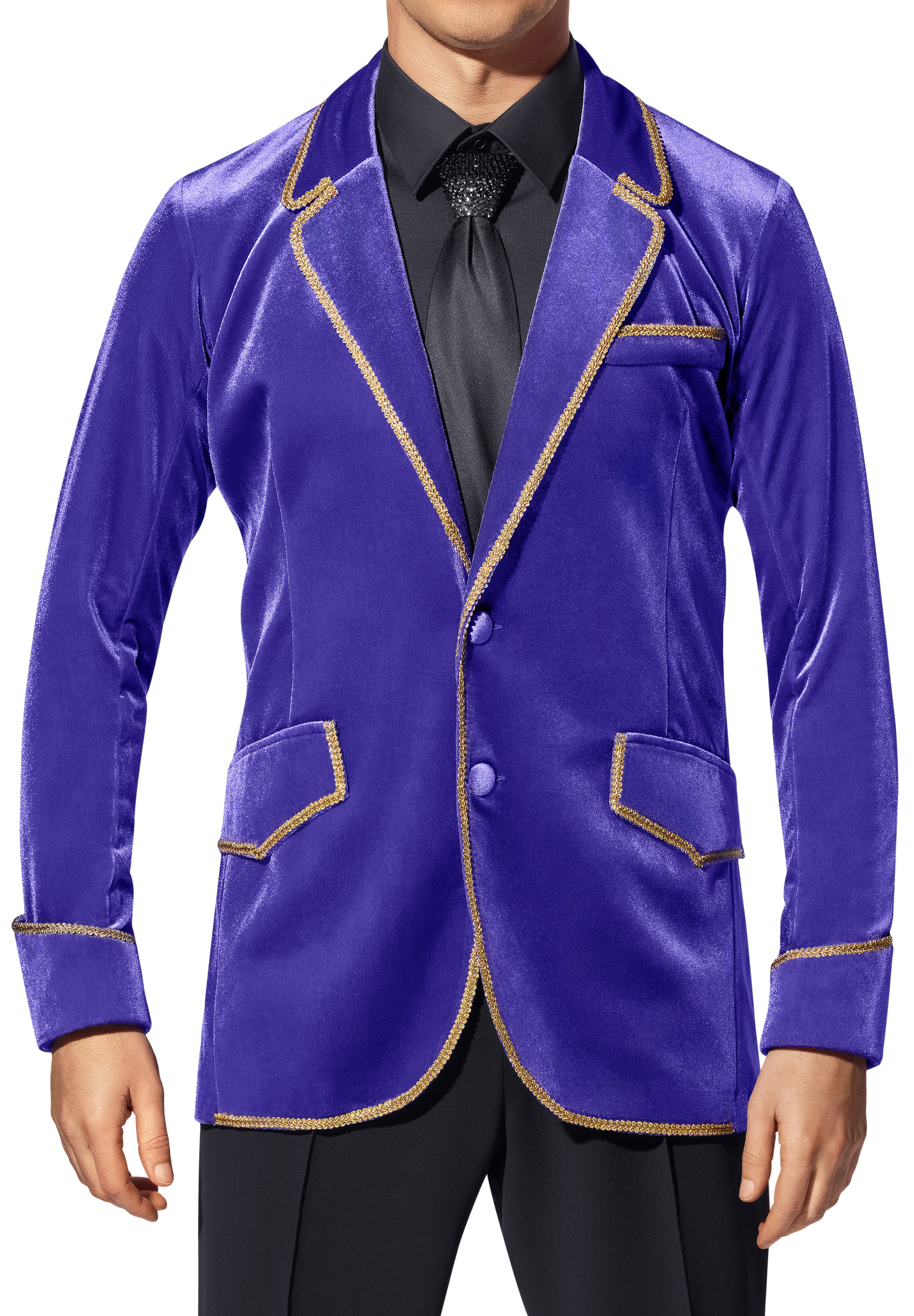 Ballroom Ave by DSI Modern Smooth Jacket SM116-Sapphire Velvet
