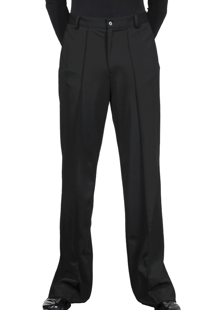 Victoria Blitz Mens Latin Dance Pants UOMO 002-Black