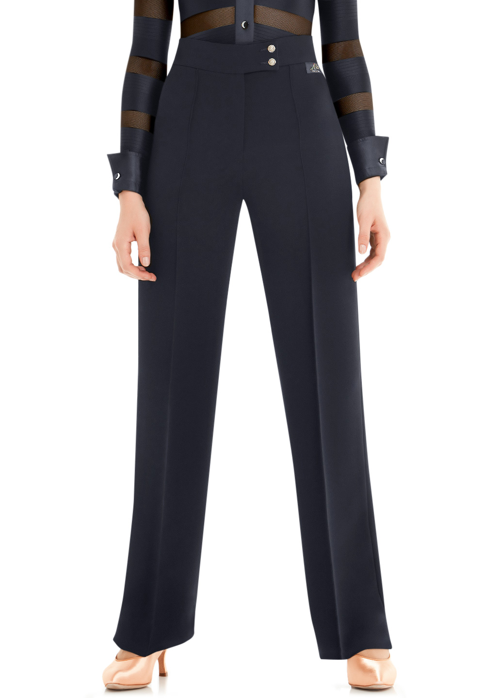 Armando Ladies Basic Dance Pants 00048-Black