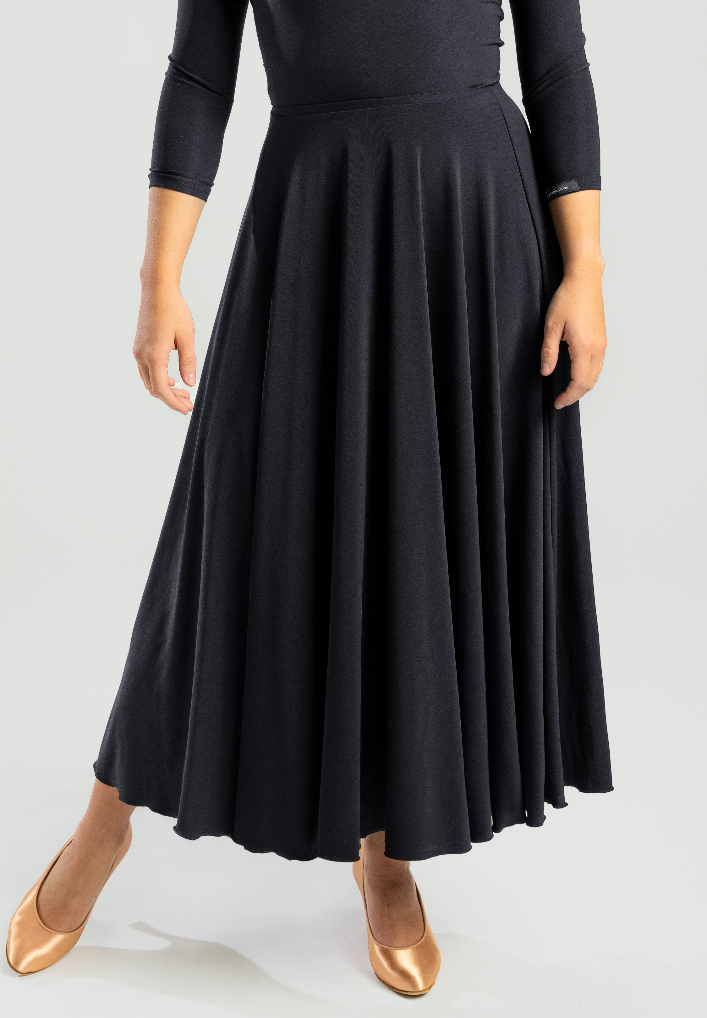 C by Chrisanne Clover Frilled Clio Skirt-Black