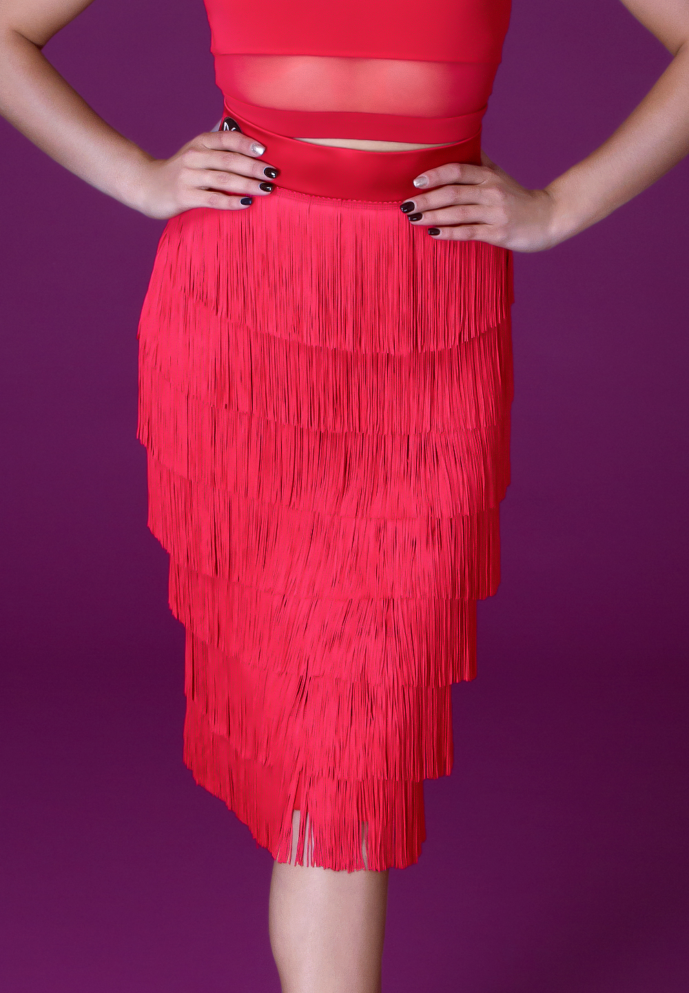 DSI Dee Latin Skirt 3750-Flamenco