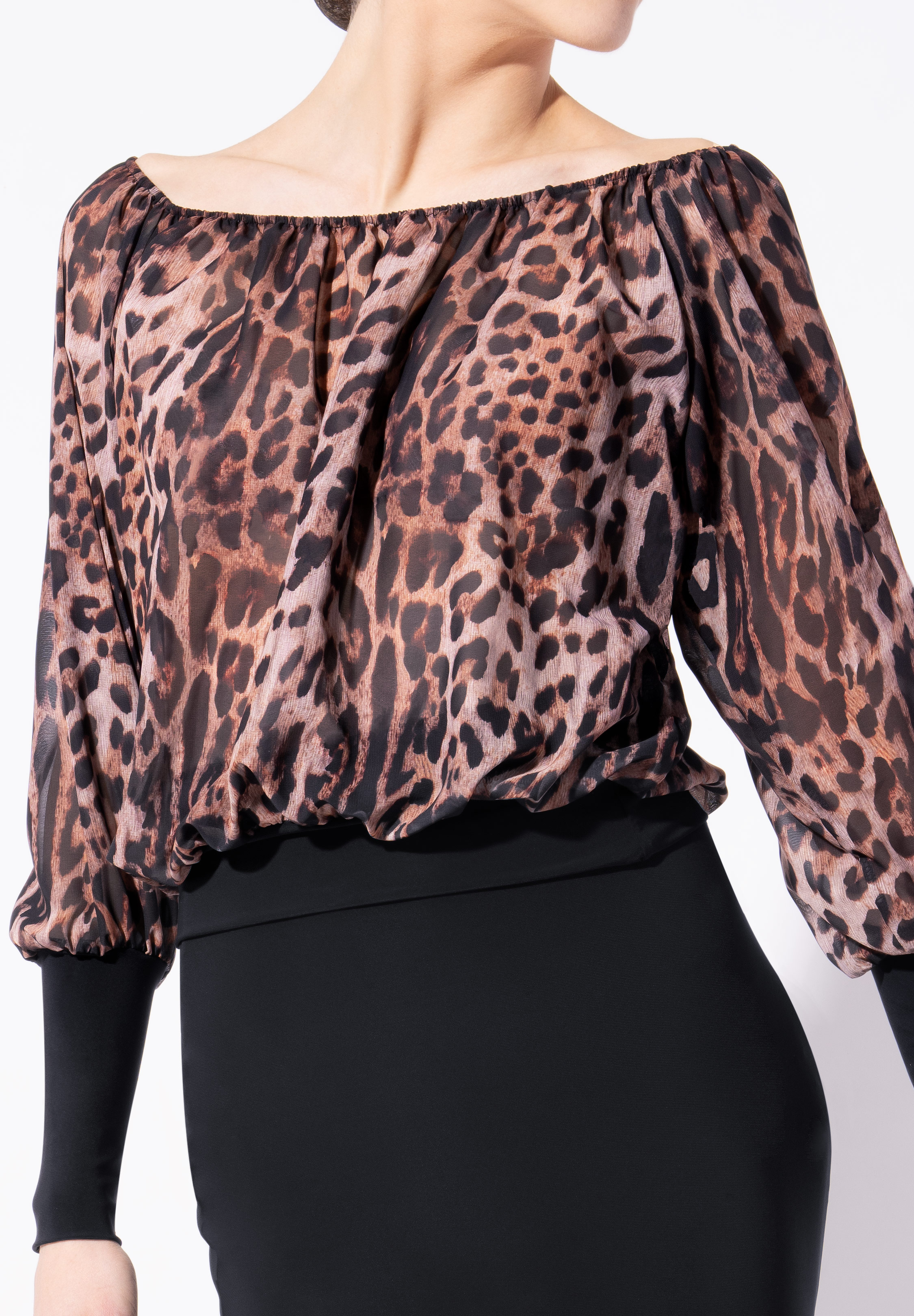 Armando Ladies Training Shirt 00145-Leopard