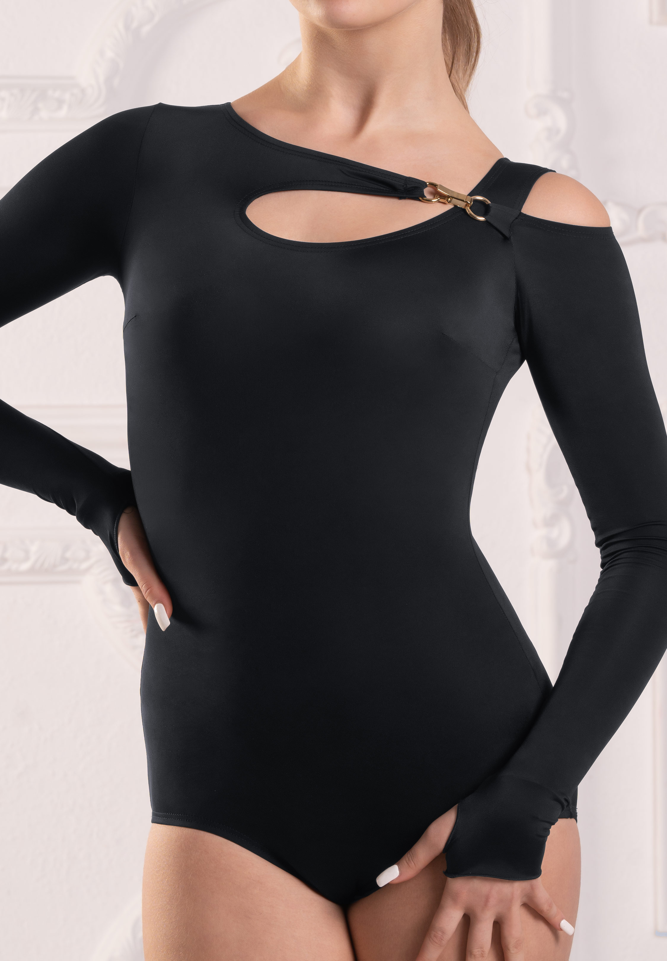 Dance Box Ladies Iman Dance Body P23120030-01 Black
