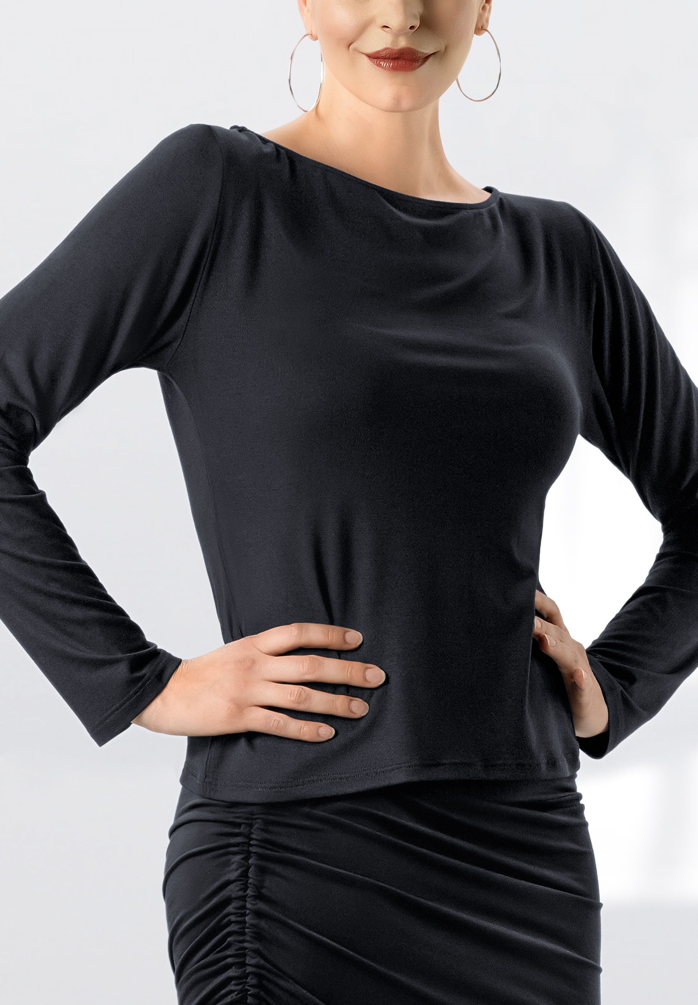 Werner Kern Phila Dance Top T006-Black