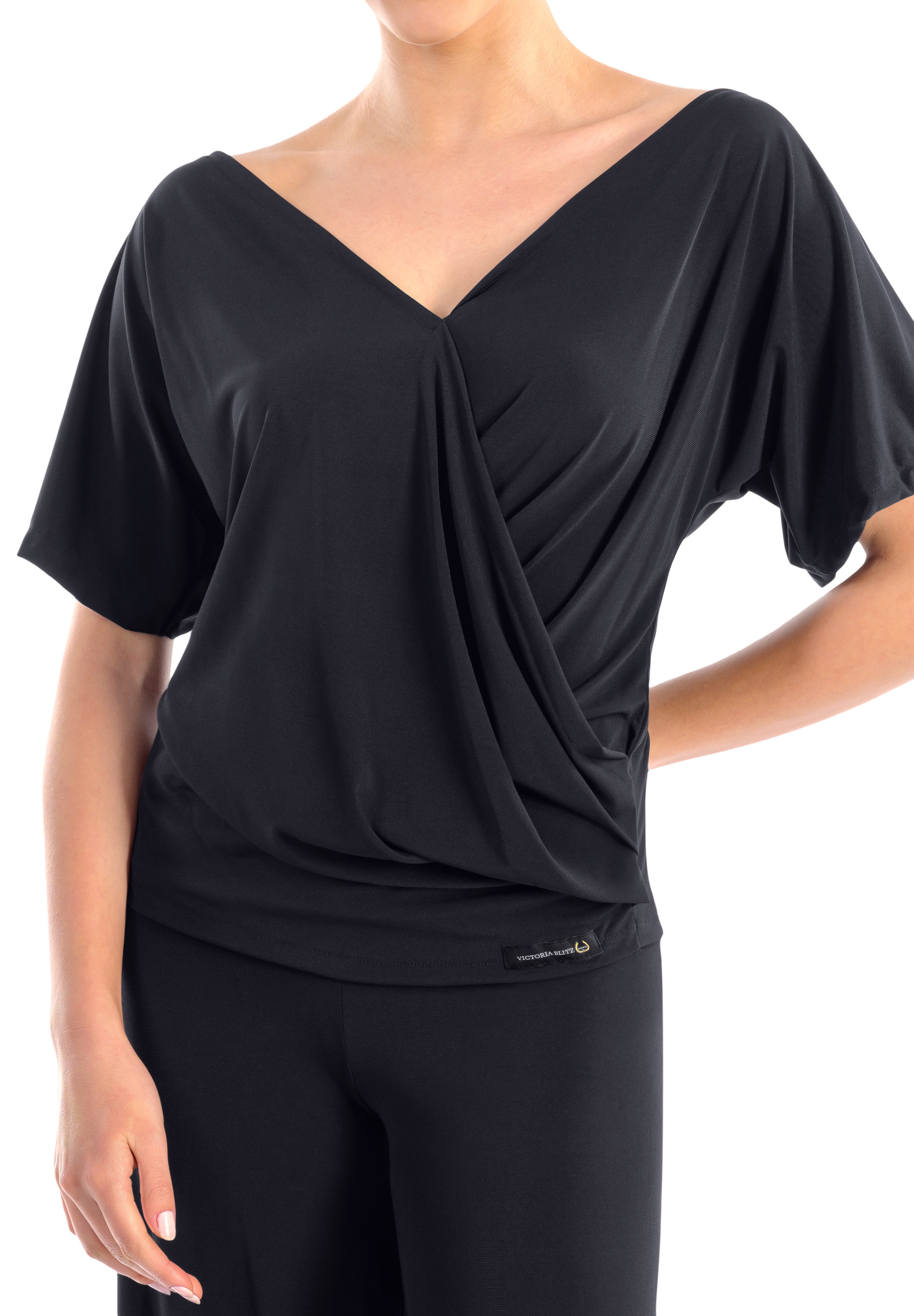 Victoria Blitz Bagheria Practice Dance Top-Black