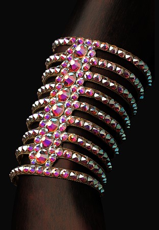 Bettina Rhinestone Bracelet BC-204 -Crystal AB