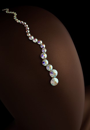 Verona Rhinestone Headpiece HD-301-Crystal AB