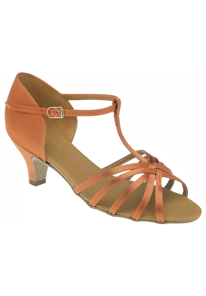 DSI Girls Dance Shoes Pixie 5119-Flesh Satin