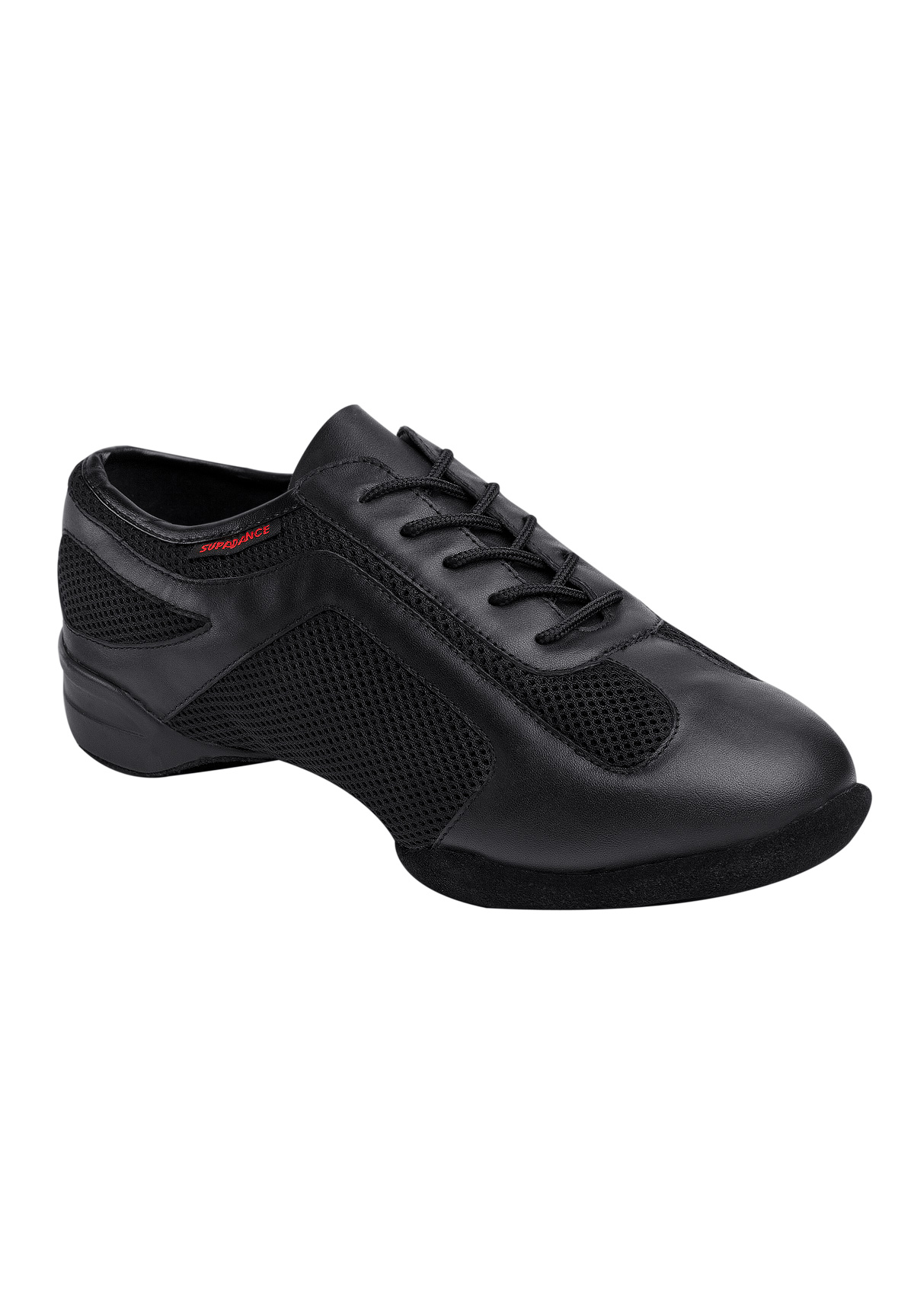 Supadance 8910-Black Leather/Mesh