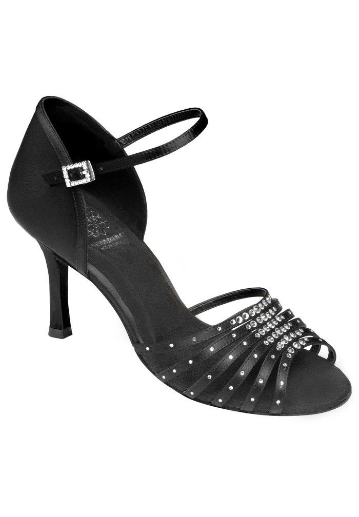 Supadance 1071-Black Satin