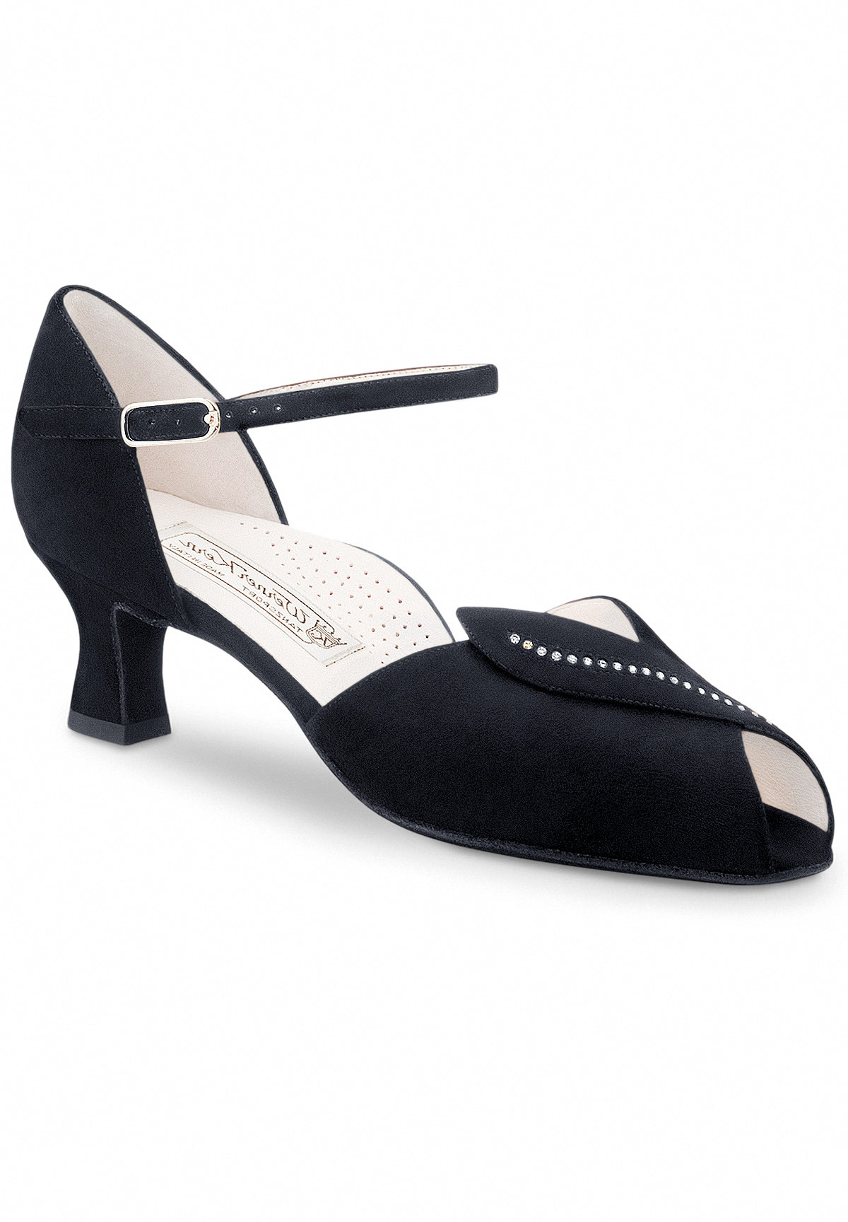 Werner Kern Ilona Dance Shoes-Black Suede
