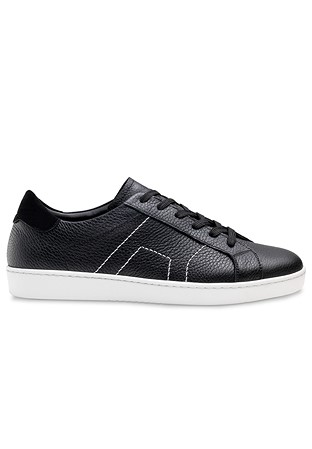 Werner Kern Roma 28076 Mens Dance Sneakers-Black Nappa