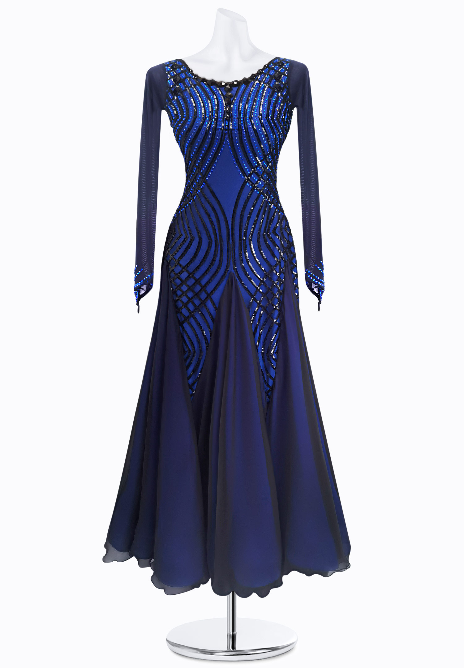 Sequin Night Smooth Gown AM-S3403