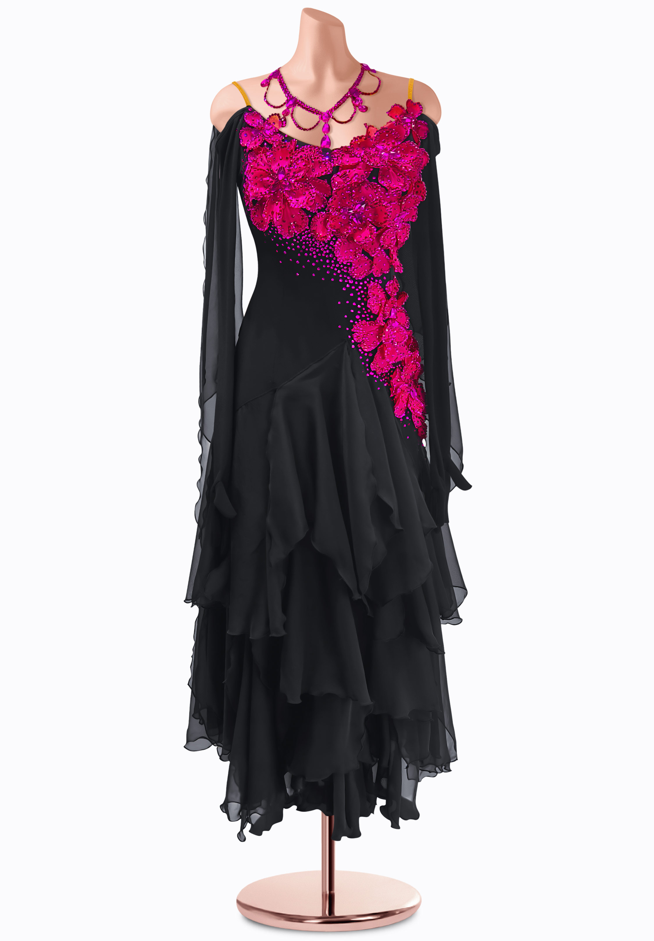 Floral Flow Smooth Dress AM-S3478