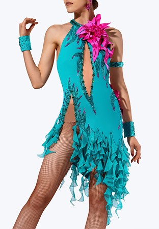 Ariel Frill Latin Dress AF-L2304