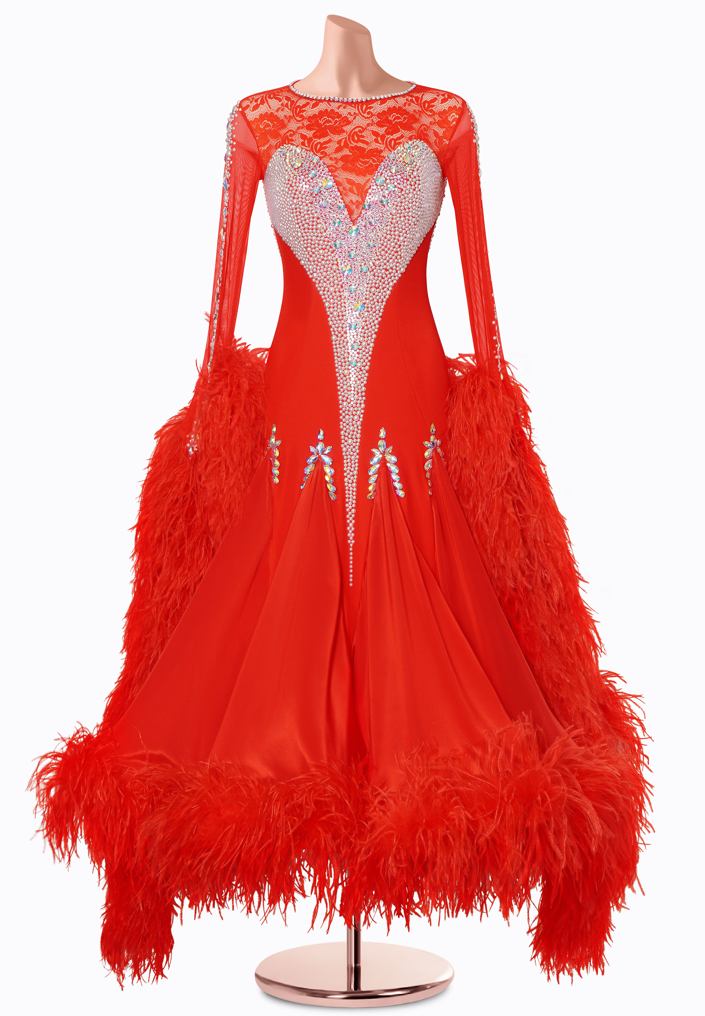 Amour Heart Ballroom Gown MF-B0501