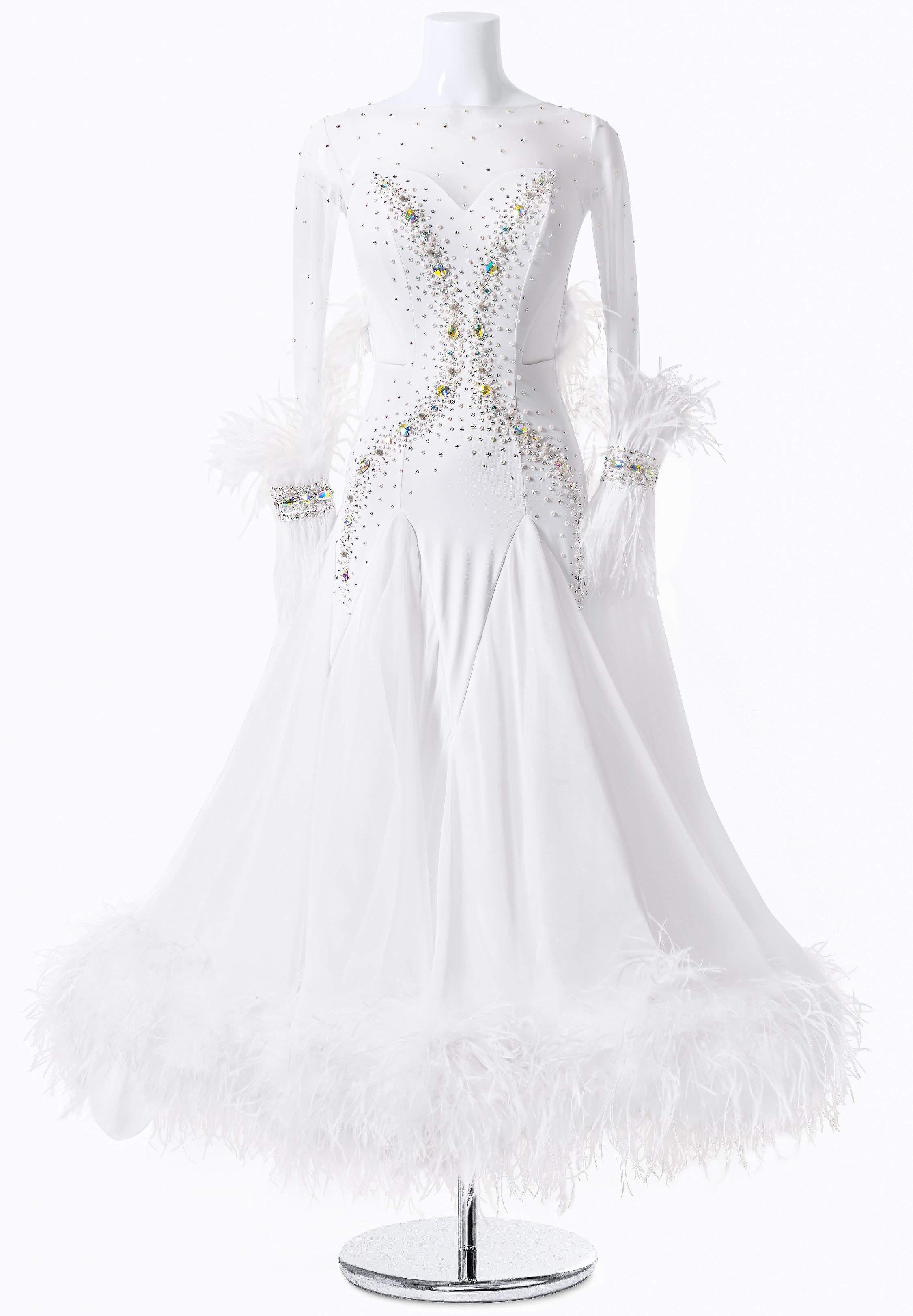 Angelic Pearl Ballroom Dress MF-B0179