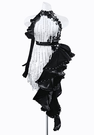 Antique Pearl Latin Dress AM-L3645