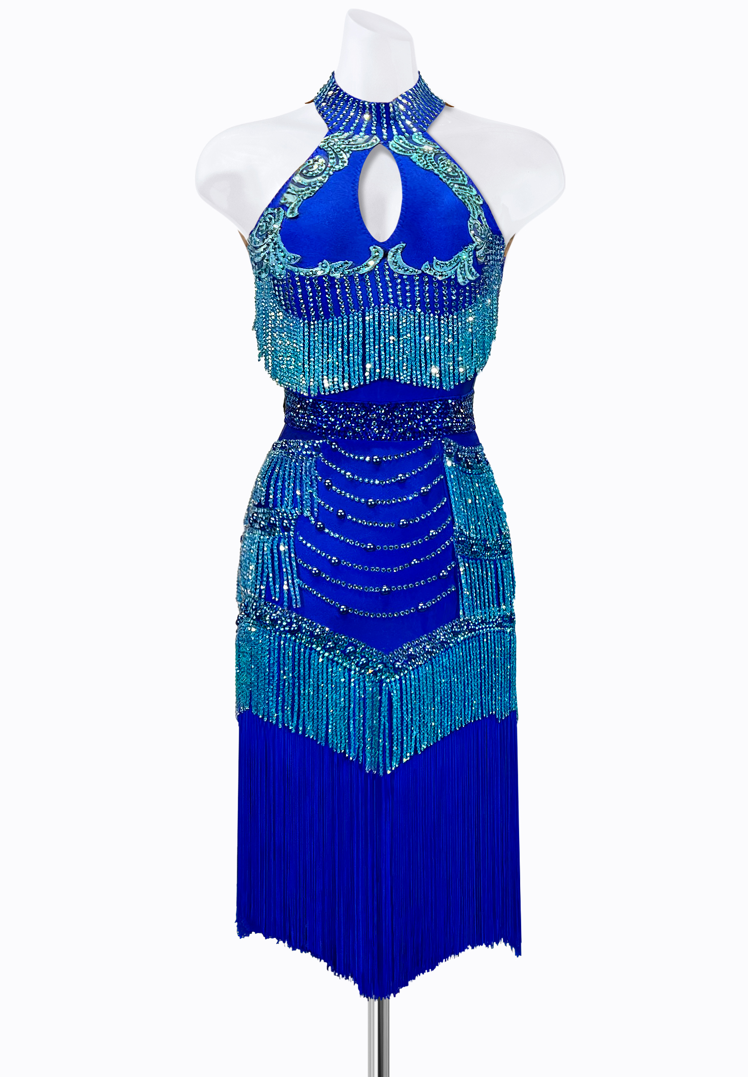 Atlantic Fringe Latin Dress PR-L225059