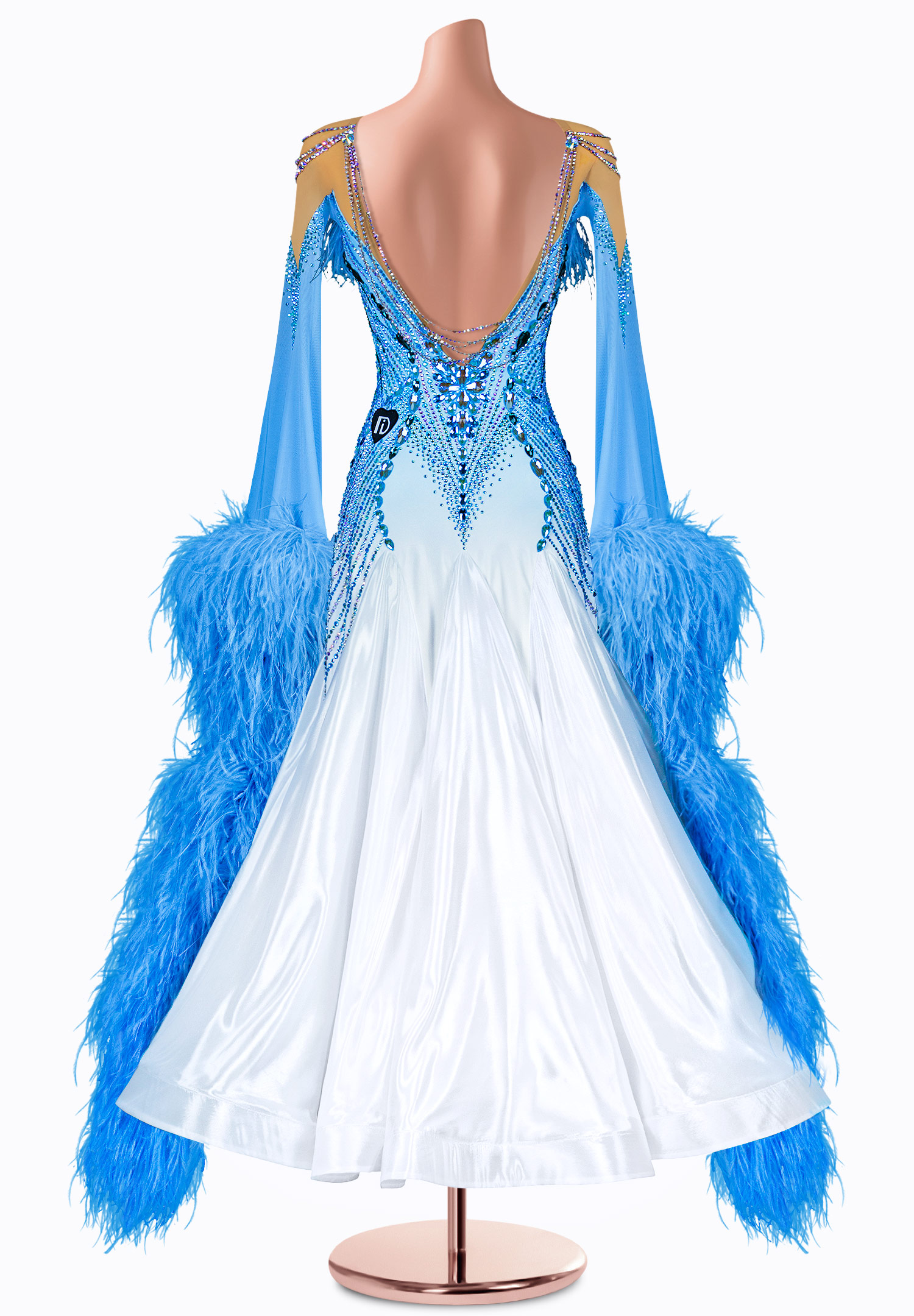 Azure Desert Ballroom Gown TID-BM0960 | Ballroom Smooth