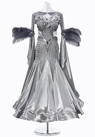 Platinum Whisper Ballroom Gown BS-B250001